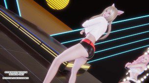 [MMD] GIRL CRUSH – Oppa, Do you Trust Me Sexy Kpop Dance Ahri Seraphine 4K Leauge Of Legends Hentai