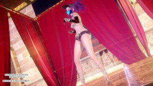 [MMD] Loona – PTT (Paint The Town) Sexy Kpop Dance Ahri Akali Seraphine League of Legends KDA