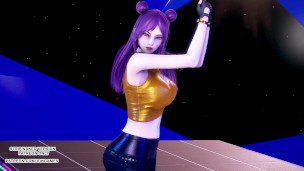 [MMD] (G)I-DLE – LATATA Kaisa Hot Kpop Dance League of Legends KDA 4K 60FPS