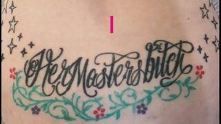 Trashy Kiwi slut. Anal Shortie. PMV